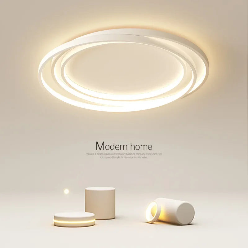 lustre led ultra mince moderne pour décoration intérieure - vue 3 sur 22