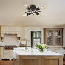 Plafonnier industriel minimaliste usa design moderne