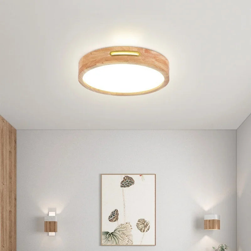 plafonnier led moderne simple rond carré décoratif idéal - vue 3 sur 14