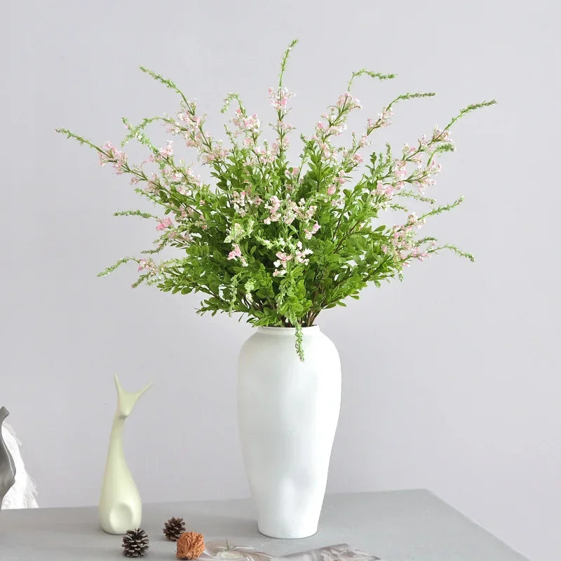 lot de 4 fleurs artificielles pour décoration de mariage et hôtel