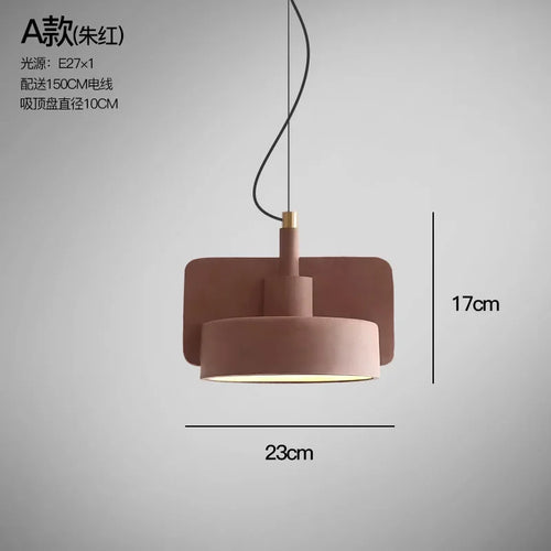 suspension industrielle en ciment pour décoration intérieure rétro - vue 10 sur 12
