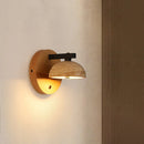 applique murale led en pierre naturelle style vintage nordique moderne