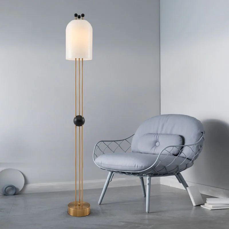 lustre en verre wabi sabi pour décoration moderne de la maison - vue 5 sur 10