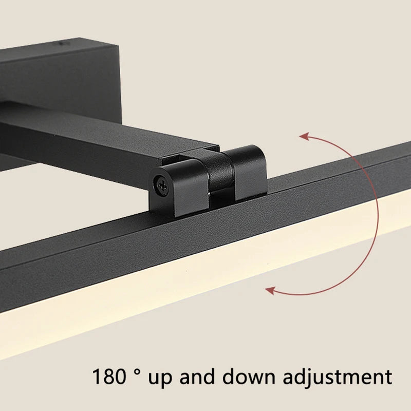 lampe led moderne pour miroir de vestiaire et de vanité - vue 6 sur 24