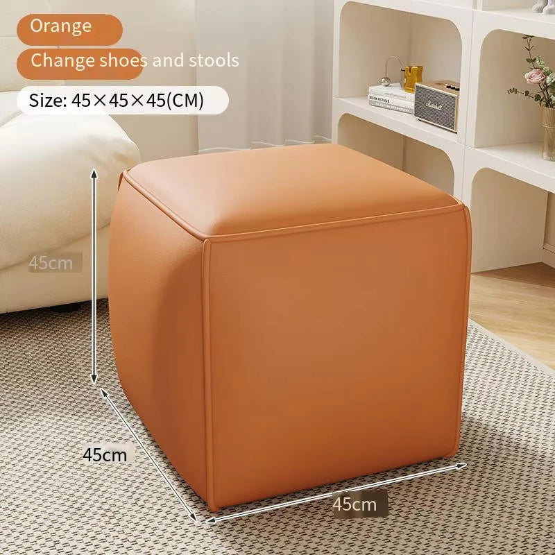 tabouret léger moderne pour entrée salon ou chambre - vue 10 sur 18