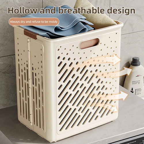 panier à linge pliable avec roulettes grande capacité multifonctionnel - vue 3 sur 14