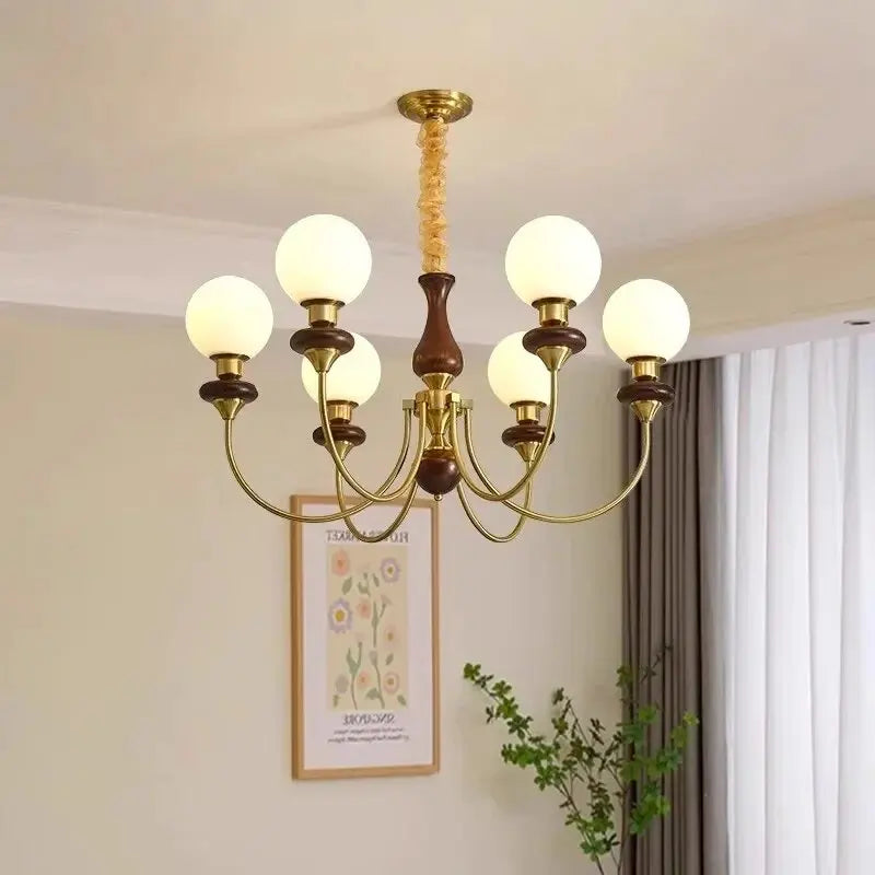 lustre médiéval en verre pour décoration intérieure élégante - vue 2 sur 11