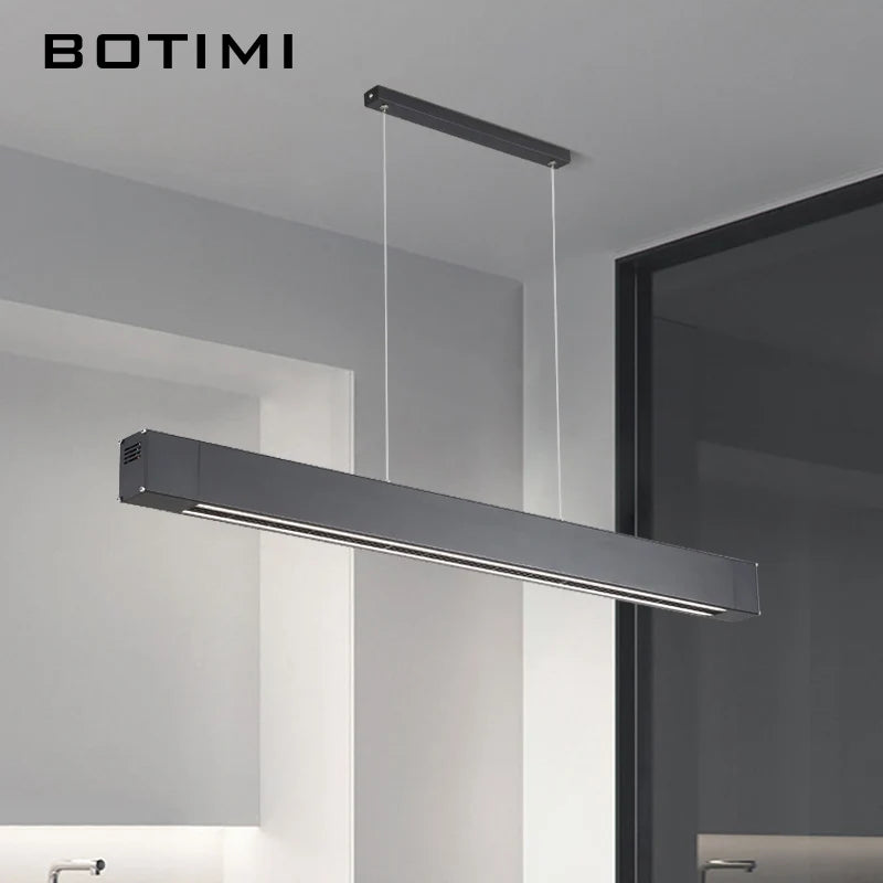 botimi moderne ventilateur led 220v télécommande longue - vue 5 sur 6