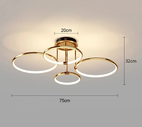 lustre led en silicone pour décoration intérieure élégante et moderne - vue 10 sur 9