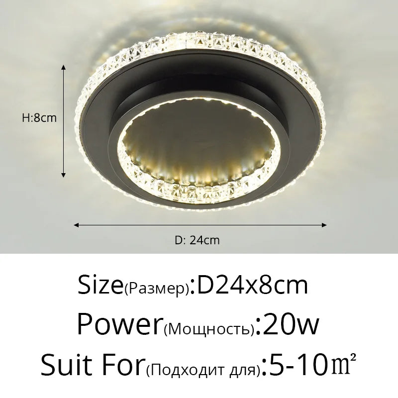 plafonnier led design nordique moderne et minimaliste décoratif