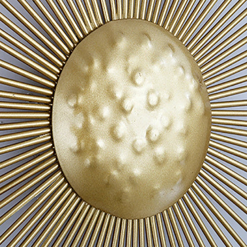 applique murale led soleil art déco pour hôtel boutique - vue 6 sur 11