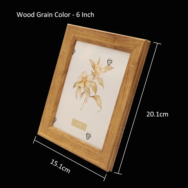 cadre photo rétro en plastique pour décoration murale et de table - vue 15 sur 20