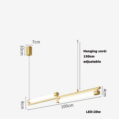 lustre moderne en acrylique pour un éclairage élégant - vue 17 sur 18