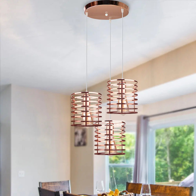 Suspension modernes abat-jour Lustre suspendus luminaires de lampe à LED pour salon chambre décor intérieur éclairage à la maison Luminaire Suspension