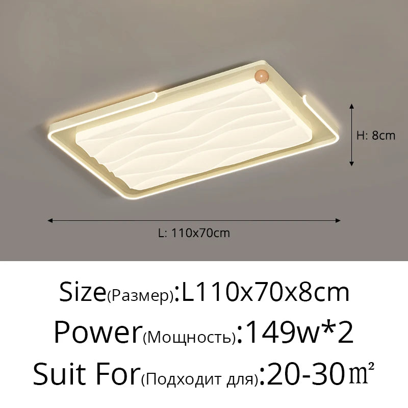 plafonniers modernes créatifs pour une décoration intérieure élégante - vue 11 sur 12