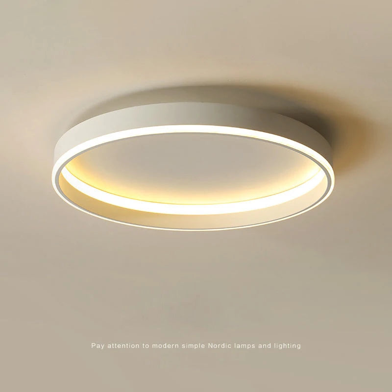 plafonnier led moderne nordique pour éclairage intérieur