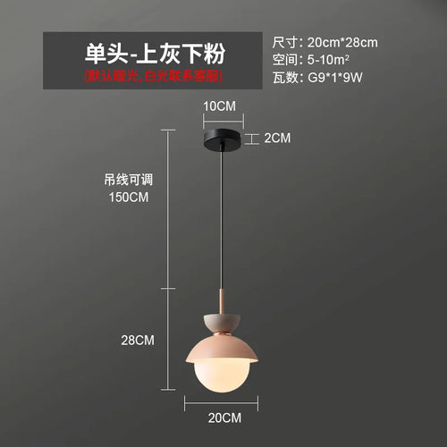 lampe de chevet moderne nordique créative pour décoration intérieure - vue 12 sur 26