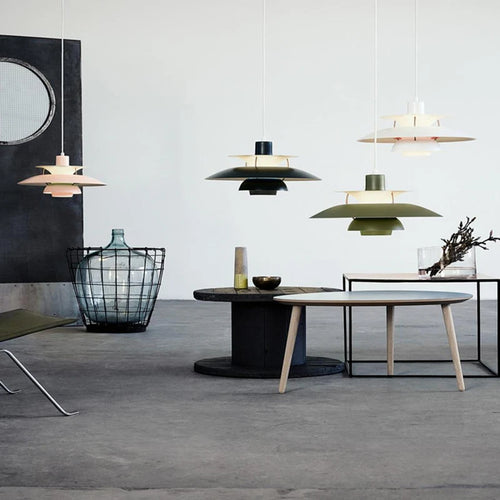 Moderne LED coloré parapluie suspension lustres nordiques lampe suspendue salle à manger Table Bar Restaurant luminaires - vue 5 sur 21