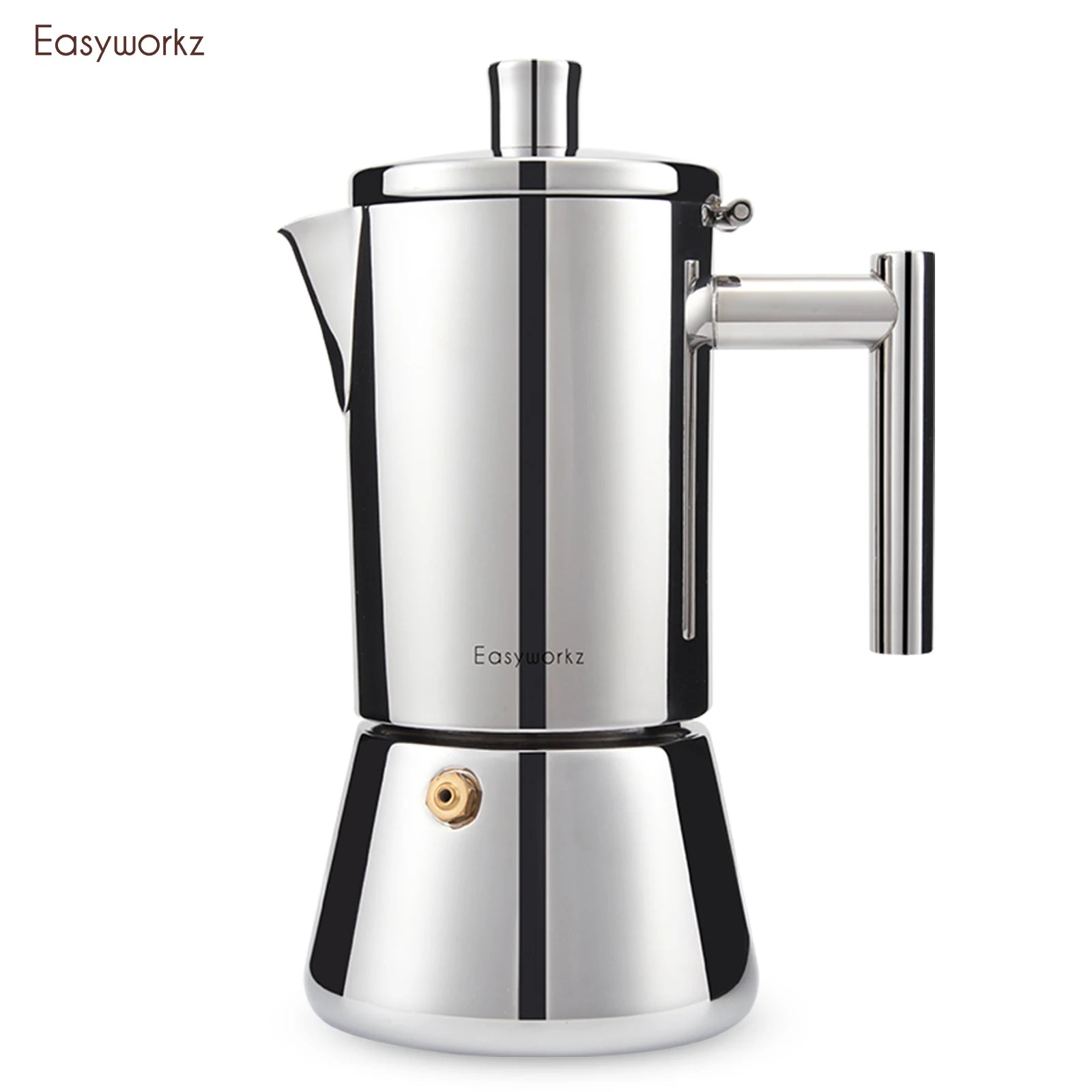 Cafetière italienne induction inox easyworkz diego compacte