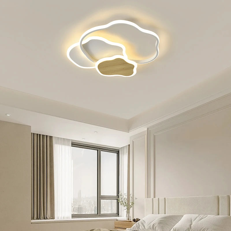 lustre led moderne en acrylique pour éclairage intérieur - vue 5 sur 12