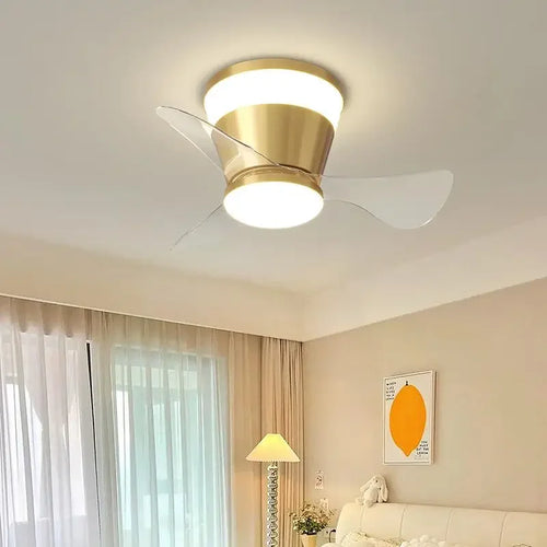 ventilateur de plafond ultra mince avec lumière intégrée - vue 7 sur 7