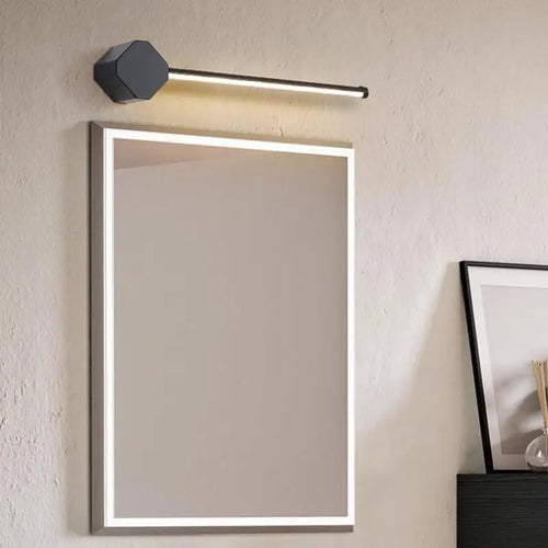 lampe de vanité led aluminium pour miroir et maquillage moderne - vue 3 sur 9