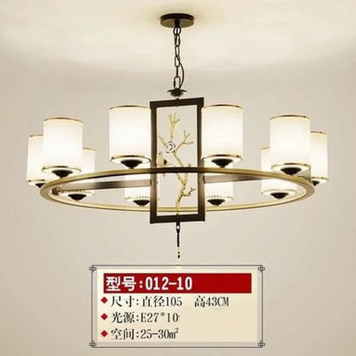 lustre rétro chinois pour un éclairage élégant et chaleureux - vue 13 sur 21