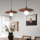 suspension en bois massif pour décoration intérieure moderne