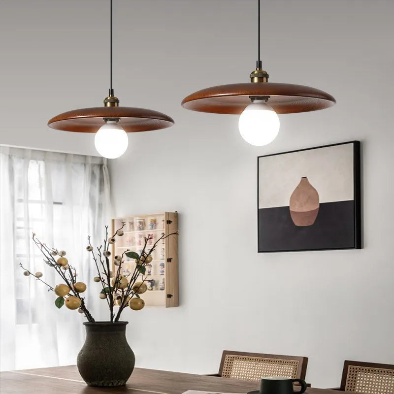suspension en bois massif pour décoration intérieure moderne - vue 2 sur 15