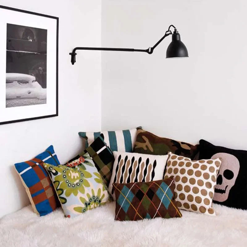 applique murale rotative à bras long pour éclairage intérieur polyvalent - vue 6 sur 16