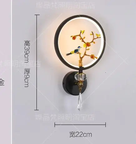applique murale cristal en led pour éclairage intérieur luxe - vue 7 sur 10
