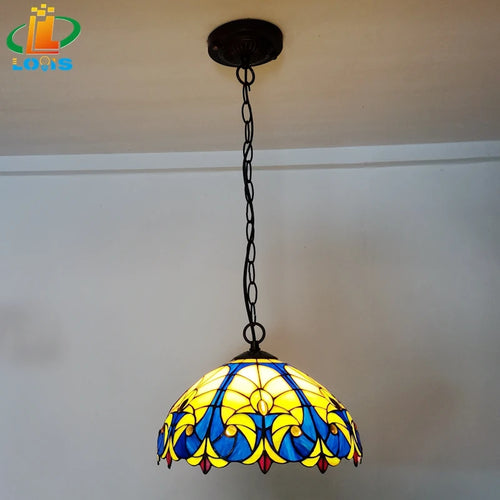 lustre nordique en verre rétro pour éclairage de café - vue 4 sur 6