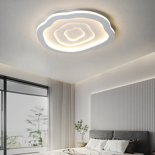 lustre led moderne pour éclairage intérieur design élégant - vue 2 sur 10