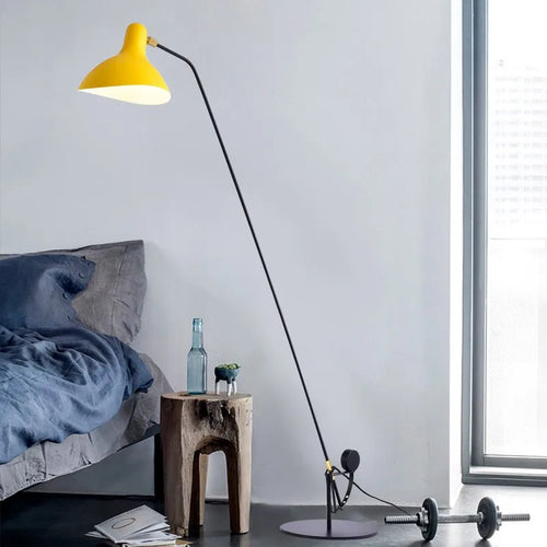 lampe de sol moderne à led au design créatif nordique - vue 4 sur 6