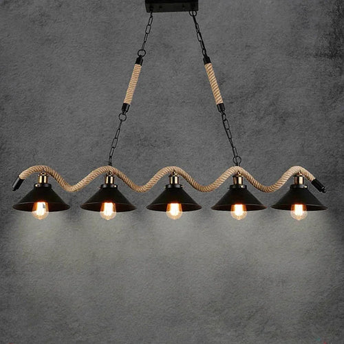 suspension vintage style campagnard pour un éclairage chaleureux - vue 6 sur 8