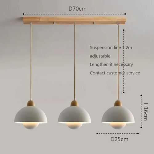Suspension en bois classiques nordiques