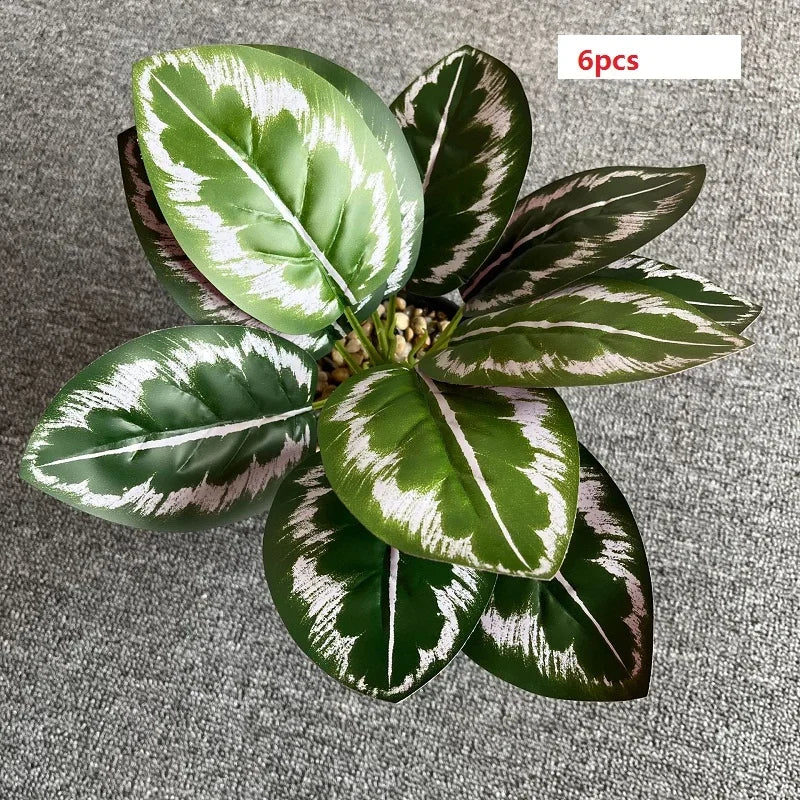 feuilles de phénix artificielles décoration verte en plastique - vue 16 sur 40