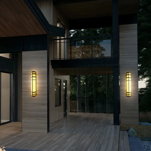 applique murale extérieure chinoise imperméable pour jardin décoratif - vue 4 sur 14
