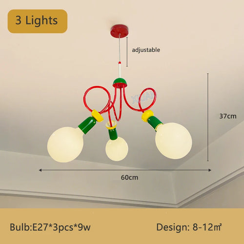 lustre memphis design classique pour hôtel et restaurant - vue 10 sur 9