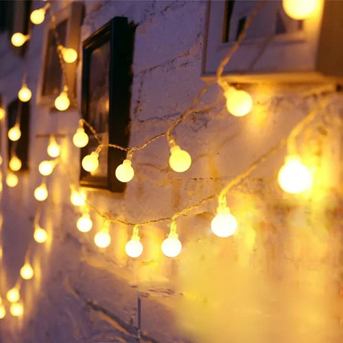 guirlande lumineuse led pour extérieur mariage jardin et Noël - vue 4 sur 9