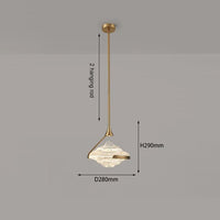 Suspension au design nordique moderne et luxueux
