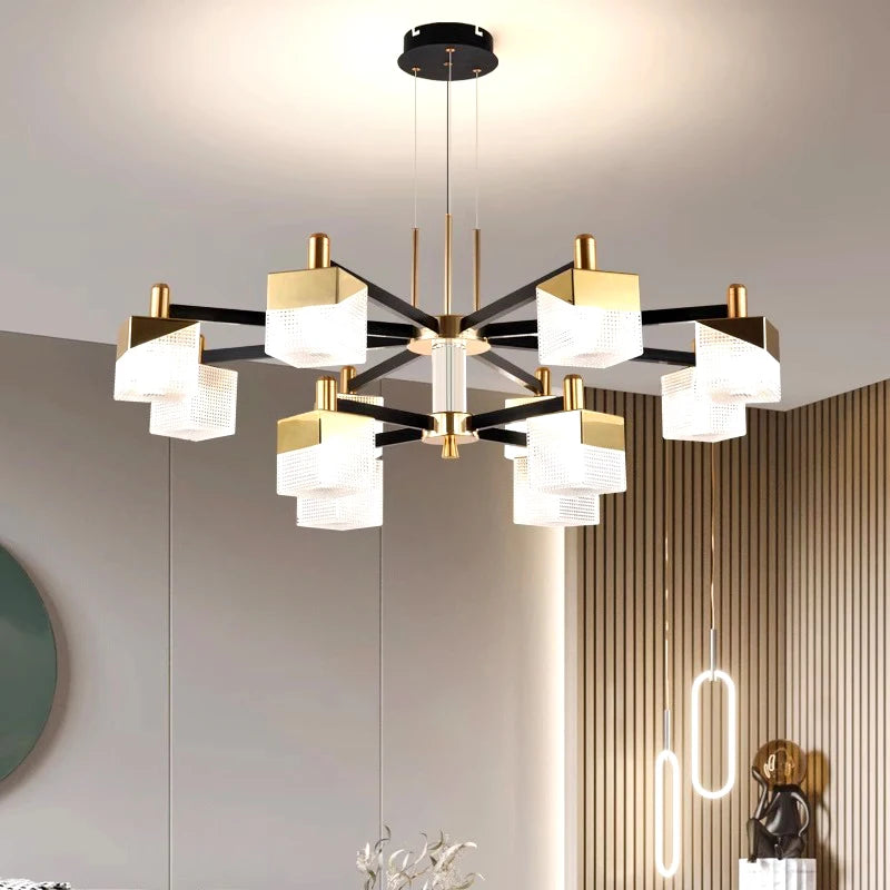 lustres modernes led suspendus pour éclairage intérieur - vue 5 sur 13