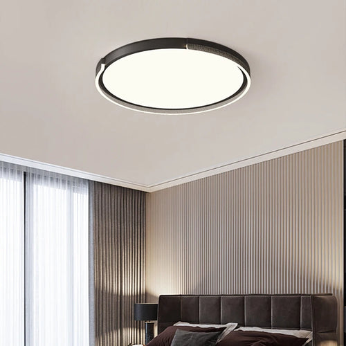 plafonnier minimaliste italien design luxe protection des yeux - vue 4 sur 7