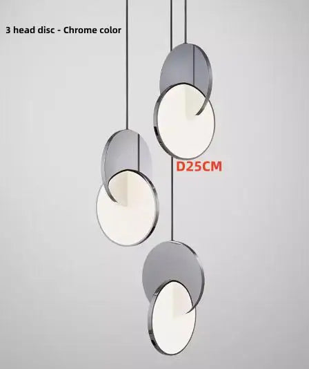 Nordic creative bar restaurant post-modern simple bedroom bedside designer single head net red light luxury art chandelier - vue 11 sur 13
