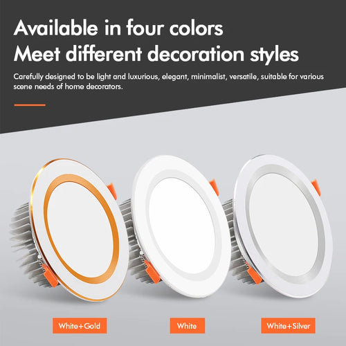 spot led dimmable rond encastré plafonnier intérieur - vue 2 sur 9