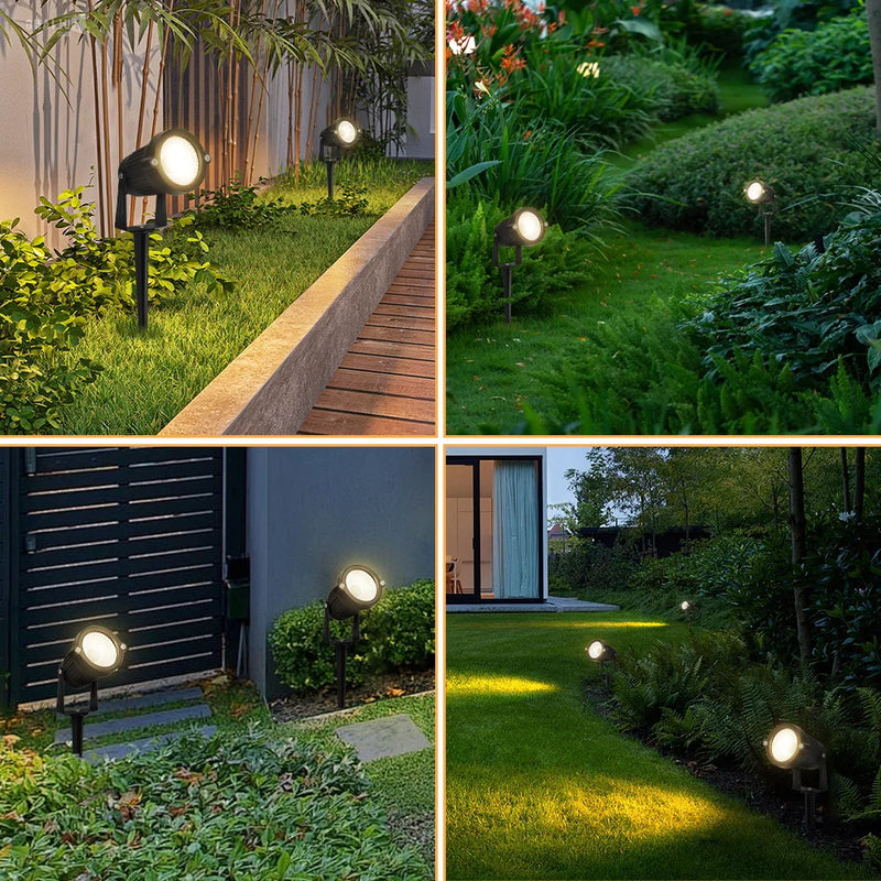 Lampes de jardin led étanches pour éclairage extérieur décoratif | Lumeers