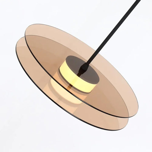 lustre moderne nordic led pour intérieur simple élégant - vue 2 sur 12