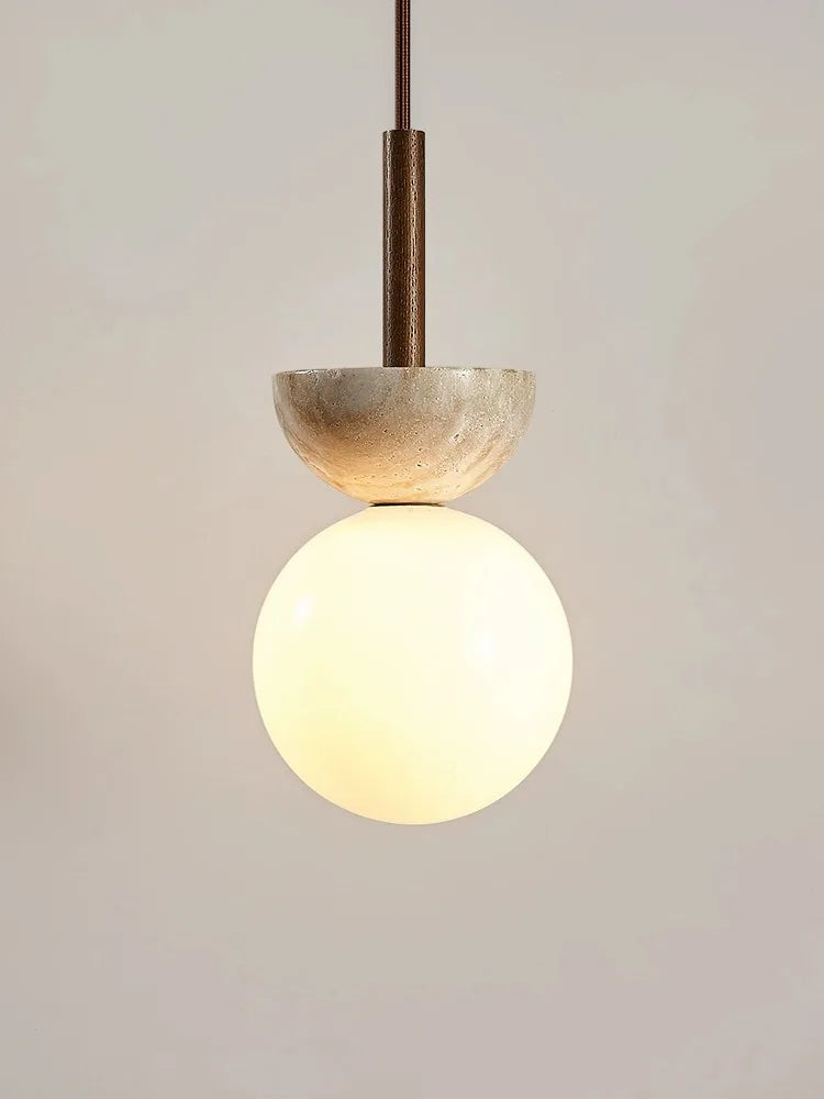 Suspension LED Style crème