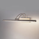 Applique murale LED chromée pour miroir