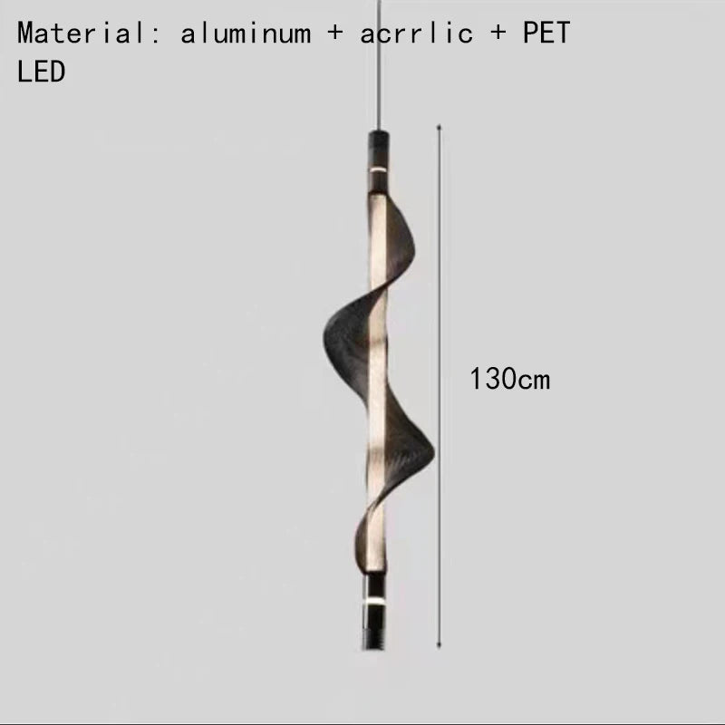 lustre led art déco avec cordon réglable luminaires suspendus - vue 22 sur 22